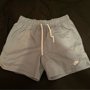Nike Light Blue Swim Shorts